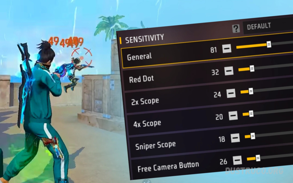 Free Fire Sensitivity Settings