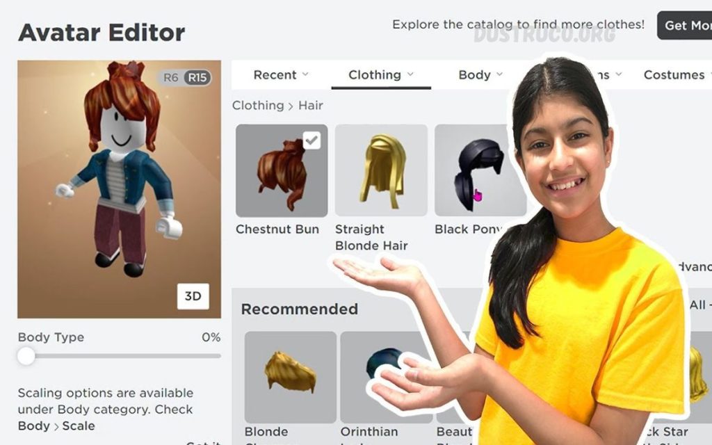 Roblox Avatar Customization